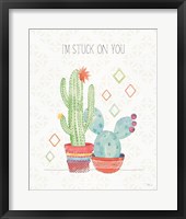 Sweet Succulents II Framed Print