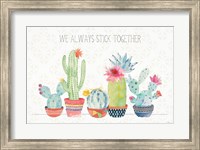 Framed Sweet Succulents I