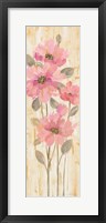 Beautiful Garden Stems I Framed Print