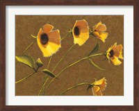 Framed Sunny Flowers III