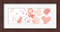 Framed Watercolor Dots and Stones II