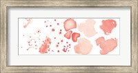 Framed Watercolor Dots and Stones II