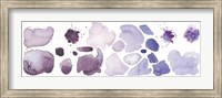 Framed Watercolor Stones I