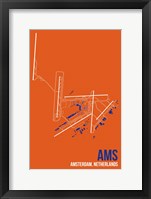 Framed AMS Airport Layout