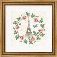 Framed Paris Arbor VII