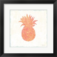Framed Flamingo Tropicale X Pink and Orange