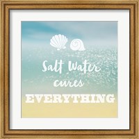 Framed Salt water Cure