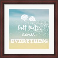 Framed Salt water Cure