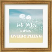 Framed Salt water Cure