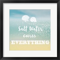 Framed Salt water Cure