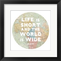 Hemisphere IV Framed Print