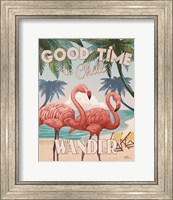 Framed Welcome to Paradise III
