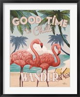 Welcome to Paradise III Framed Print
