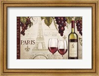 Framed Wine in Paris I