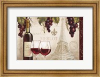 Framed Wine in Paris II