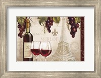 Framed Wine in Paris II
