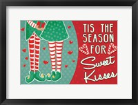 Framed Retro Christmas III Bright