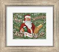 Framed Santas List II