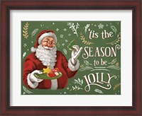 Framed Santas List III