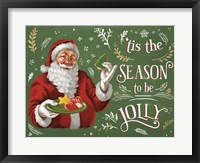 Framed Santas List III