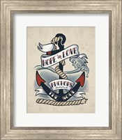 Framed Sailor Wisdom I