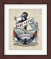 Framed Sailor Wisdom I