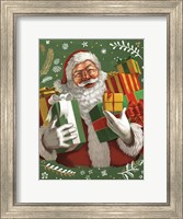 Framed Santas List IV Crop