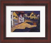 Framed Murnau Burggrabenstrasse, 1908