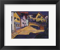 Framed Murnau Burggrabenstrasse, 1908