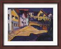 Framed Murnau Burggrabenstrasse, 1908