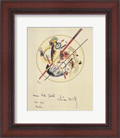 Framed Aquarelle aus Dem, 1922