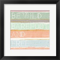 Thoughtful Strokes II Pastel Framed Print