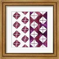 Framed Lost in Words Mixed Pattern I