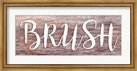 Framed Brush