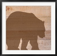 Framed Black Bear