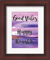 Framed Good Vibes