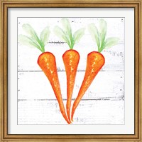 Framed Farm Fresh Carrots