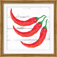 Framed Farm Fresh Peppers