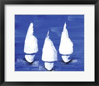 Framed Sailboats at Night II