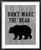 Framed Don't Wake the Bear