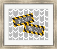 Framed Construction Wash Brush