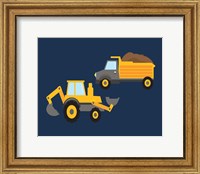 Framed Construction Wash Brush Trucks