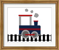Framed Train Tracks