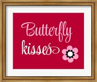 Framed Butterfly Kisses