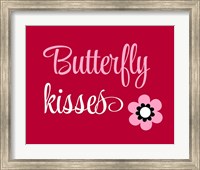 Framed Butterfly Kisses