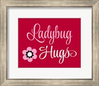Framed Ladybug Hugs