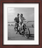 Framed 1950s Smiling Happy Couple