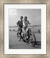 Framed 1950s Smiling Happy Couple