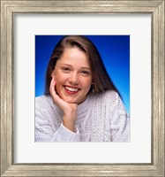 Framed 1980s Smiling Teenage Girl Looking At Camera