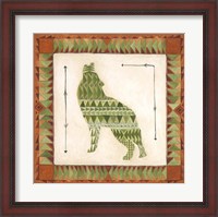 Framed Lodge Coyote